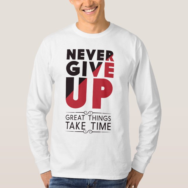 GIVE UP T-Shirt (Front)