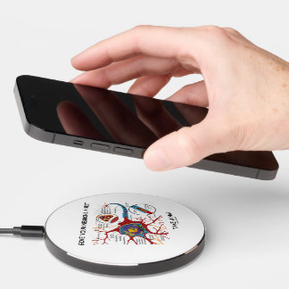 Give Your Neurons A Rest Take A Nap Neuron Synapse Wireless Charger