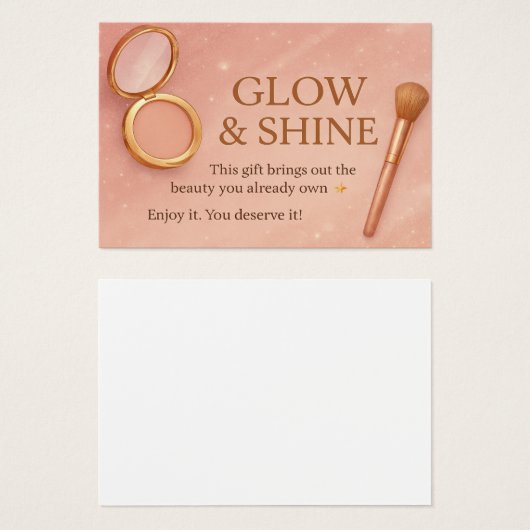 Give your skin a touch of natural magic! (Front & Back)