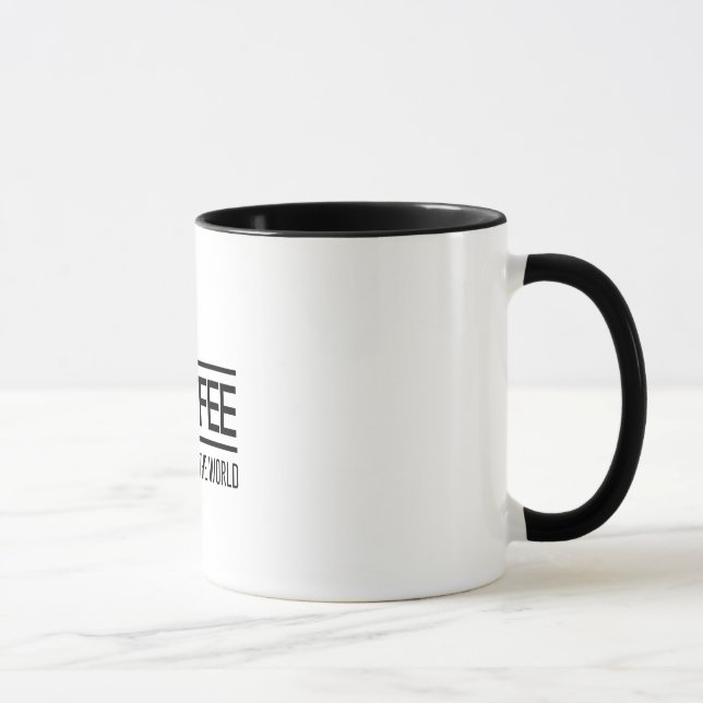 Given Enough Coffee I Could Rule the World Mug (Right)