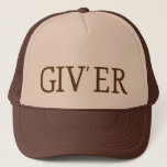 Giv&#39;er Trucker Hat at Zazzle