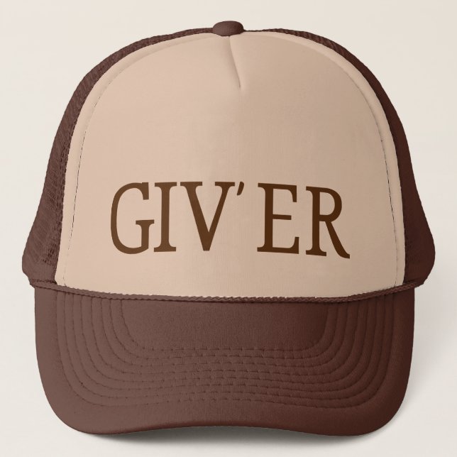 Giv'er Trucker Hat (Front)