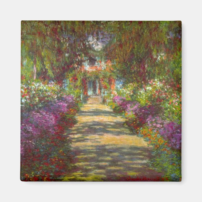 Giverny by Claude Monet Magnet (Front)
