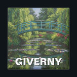 Giverny France Travel Magnet<br><div class="desc">Giverny is a charming village in northern France, best known as the home of the iconic Impressionist painter Claude Monet. Nestled along the River Seine in the Normandy region, Giverny draws visitors from around the world to see the Monet House and Gardens, where the artist lived and worked for over...</div>