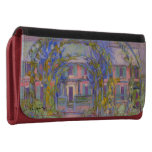 Giverny Garden Leather Wallet ~ Large at Zazzle