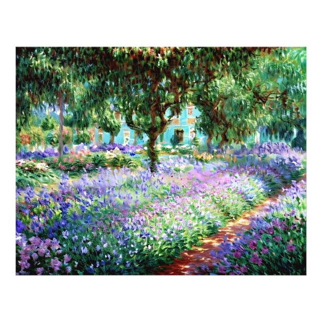 Giverny Garden Photo Print (Front)