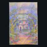 Giverny Gardens Towel<br><div class="desc">Bring the magic of Monet's Garden into your kitchen,  bath or powder room. Makes a perfect hostess gift!</div>
