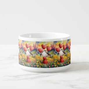 GIVING ALL THE LOVE IN HER HEART BOWL