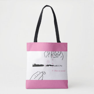 Giving flowers(Yokoh Mama) Tote