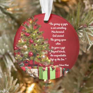 Giving of Gifts Started By God Acrylic Ornament