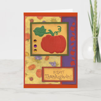 Giving Thanks -5 Thank You Card