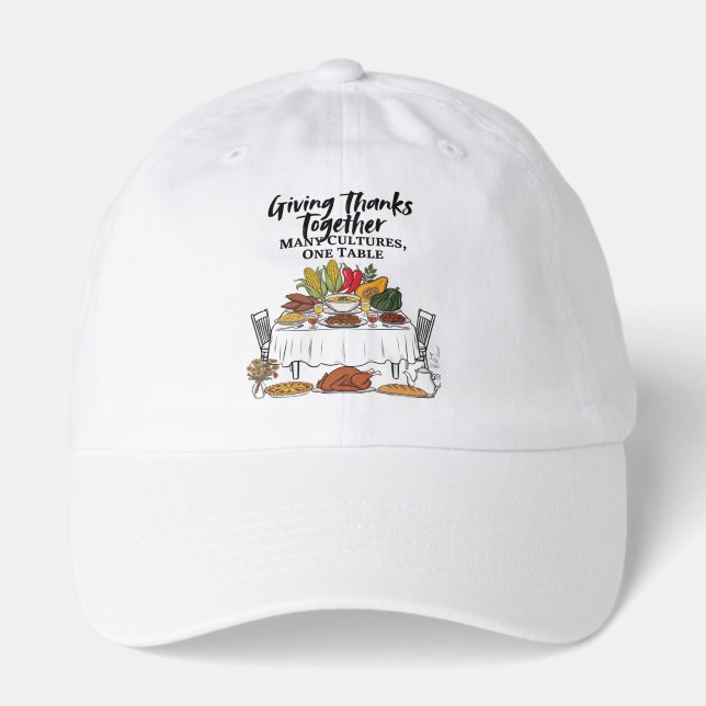 Giving Thanks Together Hat (Front)