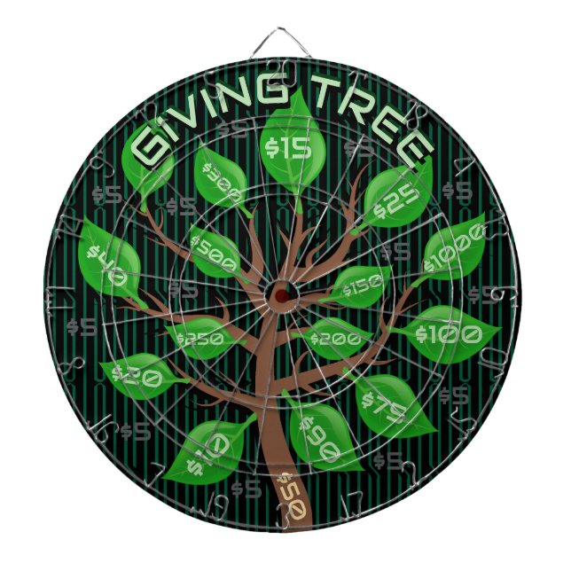 Giving Tree Dart Board (Front)