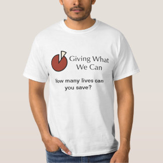Giving What We Can - 1 T-Shirt