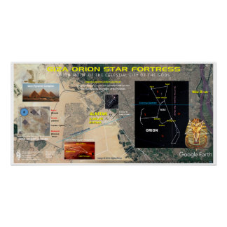 Giza Orion Fortress Poster
