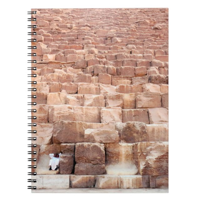  Giza pyramid complex. Also called the Giza Necrop Notebook (Front)