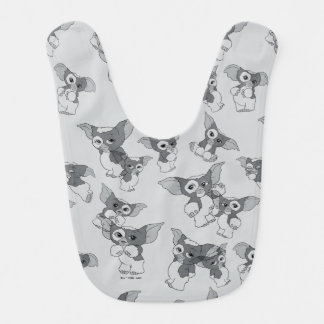 Gizmo | Black & White Pattern Baby Bib