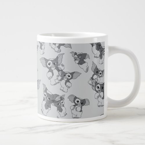 Gizmo  Black  White Pattern Giant Coffee Mug