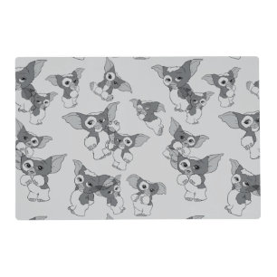 Gizmo Black & White Pattern Placemat