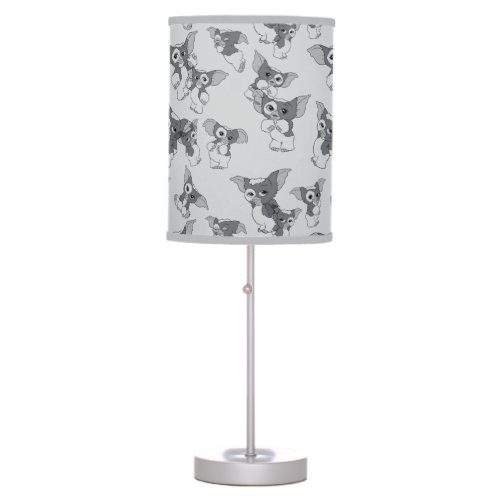 Gizmo  Black  White Pattern Table Lamp