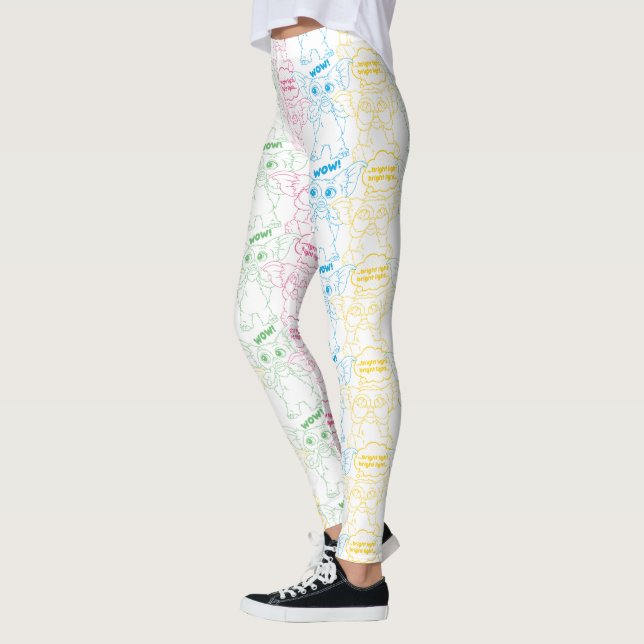 Gizmo | Bright Light! Bright Light! Leggings (Left)