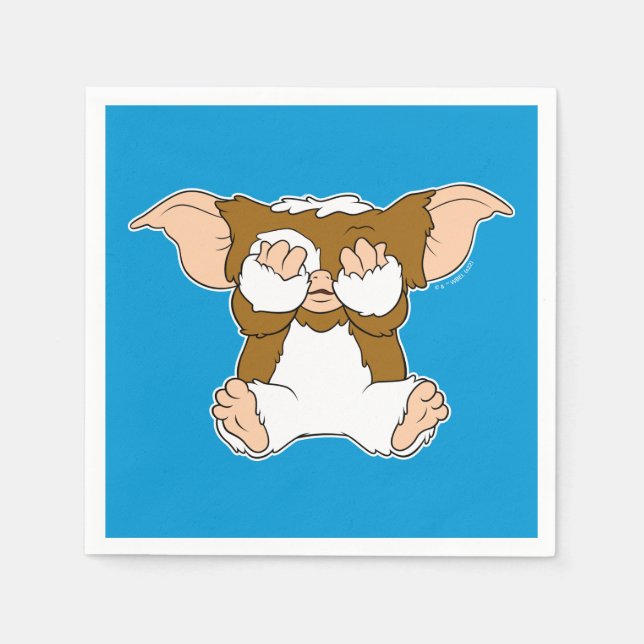Gizmo | Cute Comic Character Napkins (Front)