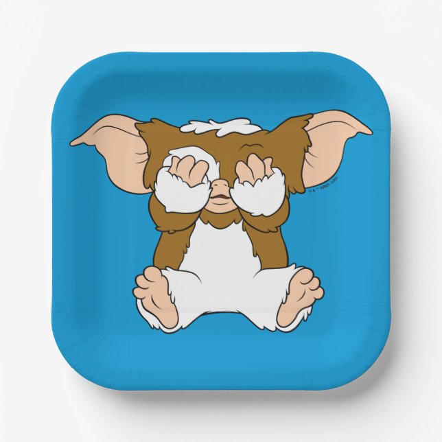 Gizmo | Cute Comic Character Paper Plates (Front)