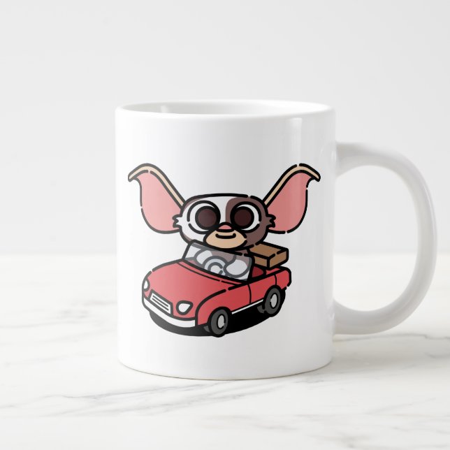 Gizmo | Cute Comic Driver Giant Coffee Mug (Right)
