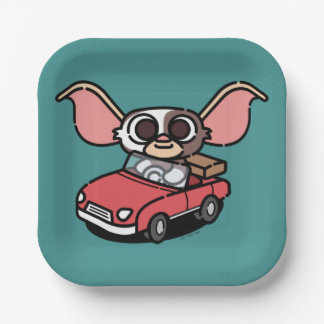 Gizmo | Cute Comic Driver Paper Plates