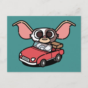 Gizmo   Cute Comic Driver Postcard