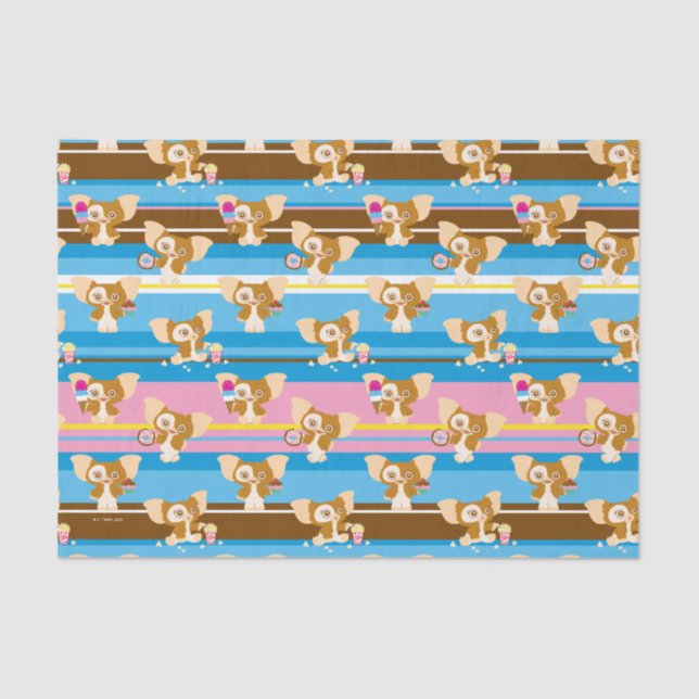 Gizmo | Cute Comic Pattern Tissue Paper (Front)