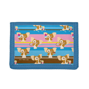 Gizmo Cute Comic Pattern Tri-fold Wallet