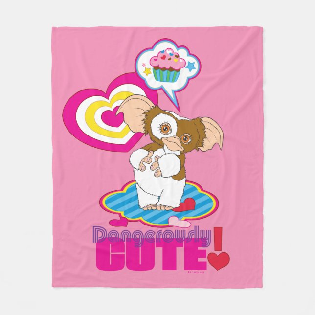 Gizmo | Dangerously Cute Fleece Blanket (Front)