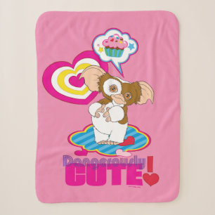 Gizmo Dangerously Cute Sherpa Blanket
