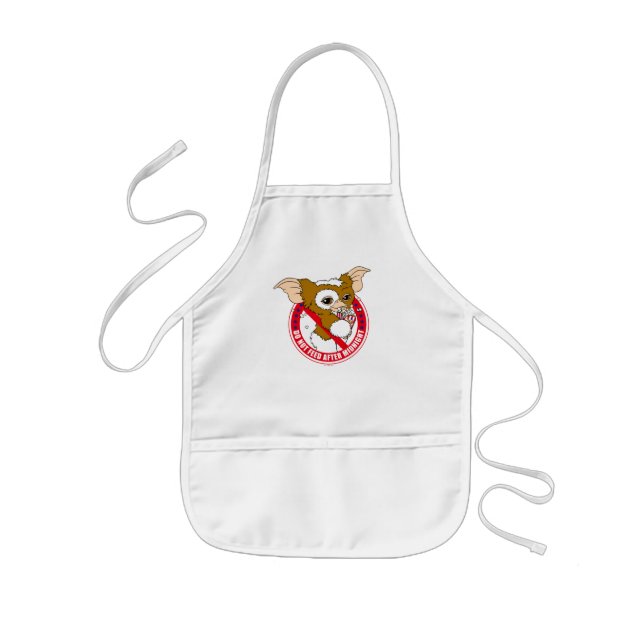 Gizmo | Do Not Feed After Midnight Kids' Apron (Front)