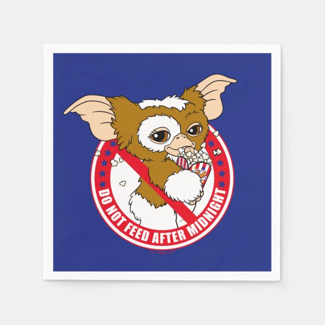 Gizmo | Do Not Feed After Midnight Napkins (Front)