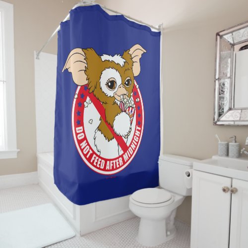 Gizmo  Do Not Feed After Midnight Shower Curtain