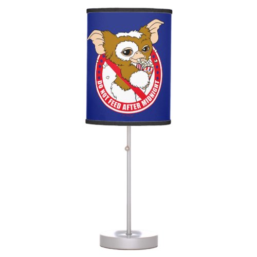 Gizmo  Do Not Feed After Midnight Table Lamp