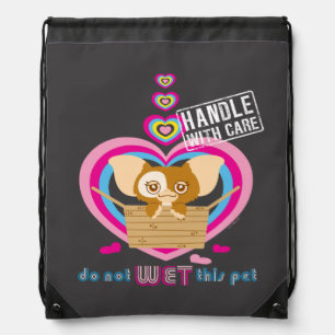 Gizmo Do Not Wet This Pet Drawstring Bag