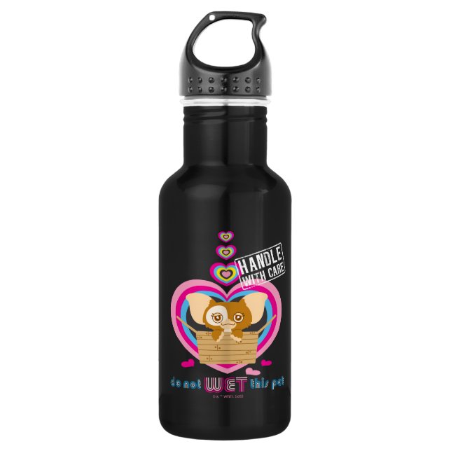 Gizmo | Do Not Wet This Pet Stainless Steel Water Bottle (Front)