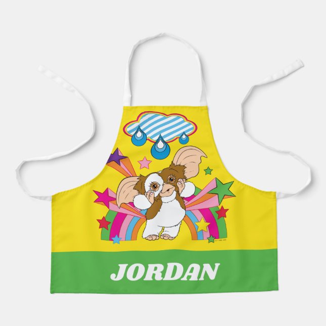 Gizmo | Dreaming of Raindrops | Add Your Name Apron (Front)