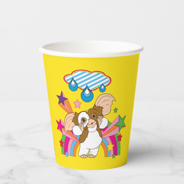 Gizmo | Dreaming of Raindrops Paper Cups (Front)