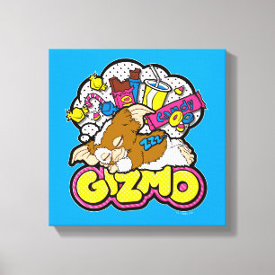 Gizmo Dreaming of Sweets Canvas Print