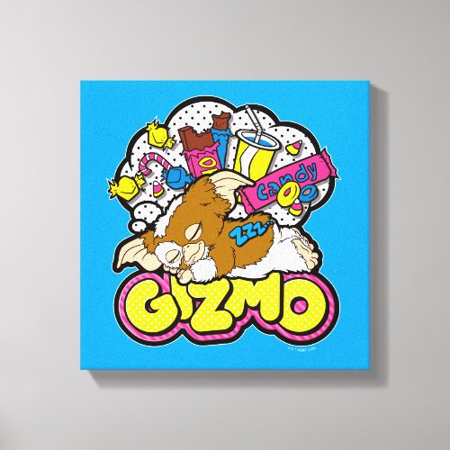 Gizmo  Dreaming of Sweets Canvas Print