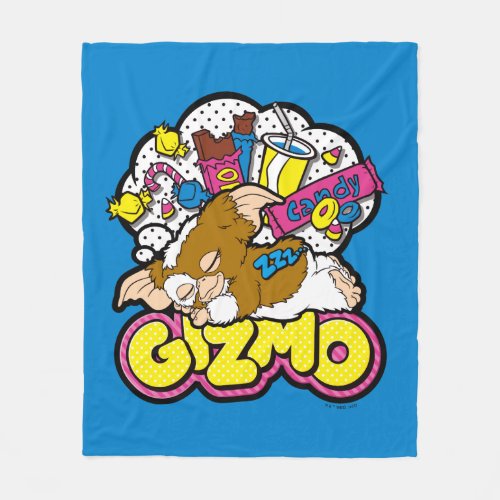 Gizmo  Dreaming of Sweets Fleece Blanket