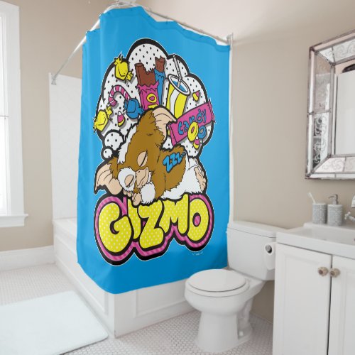 Gizmo  Dreaming of Sweets Shower Curtain