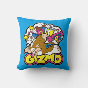 Gizmo Dreaming of Sweets Throw Pillow
