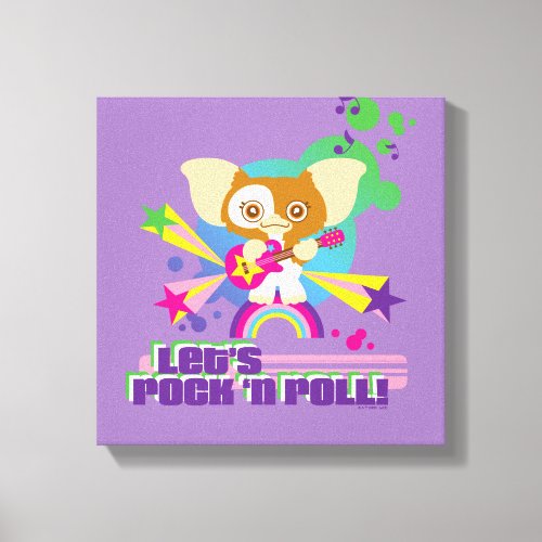 Gizmo  Lets Rock n Roll Canvas Print
