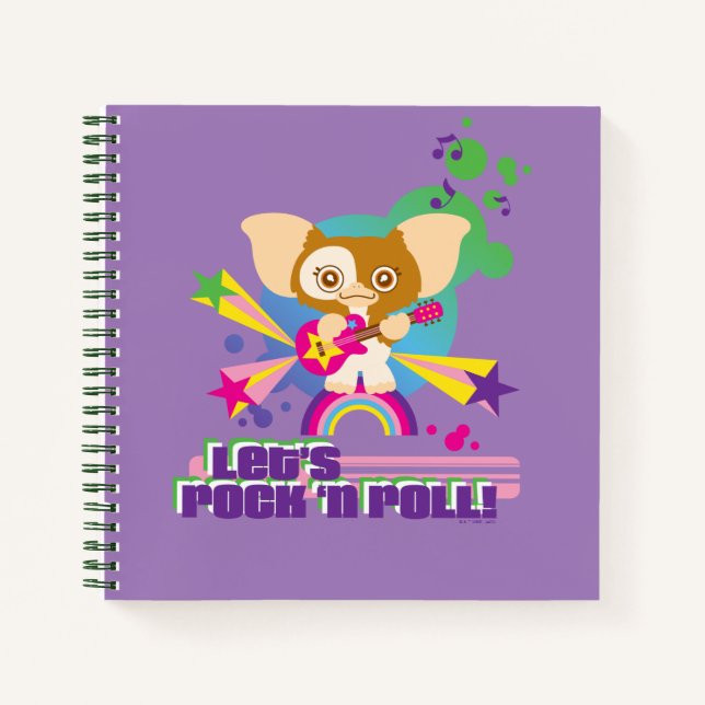 Gizmo | Let's Rock 'n Roll Notebook (Front)