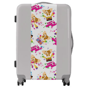 Gizmo Let's Rock 'n Roll Pattern Luggage